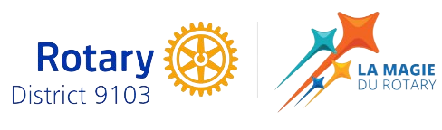 Logo Rotary International District 9103 Magie