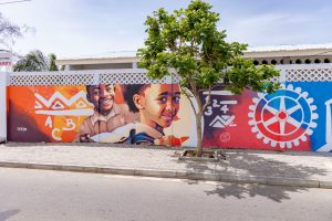 Fresque murale 2 District 9103